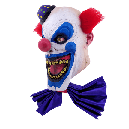 Chompo the Clown Mask- angled view