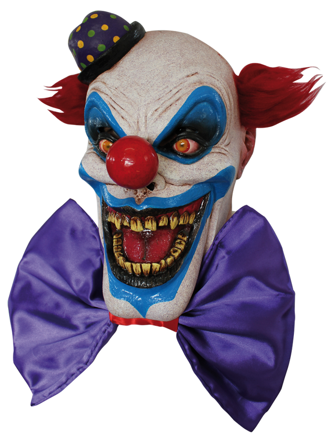 Chompo the Clown Mask- front view