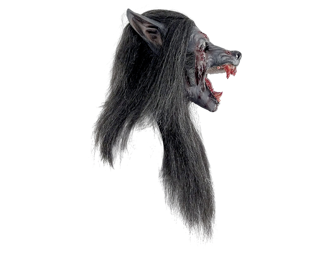 Black Wolf Supreme Mask- right side view