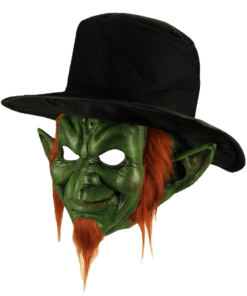 Mad Goblin Mask w/ Hat- left angled view