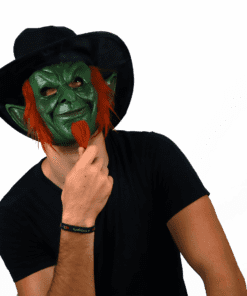 Mad Goblin Mask w/ Hat- worn by model