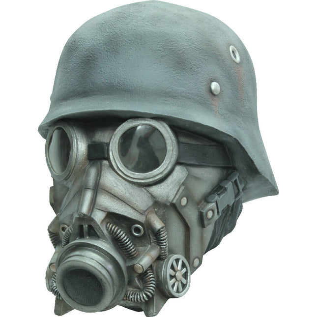 Chemical Warfare Deluxe Mask- left angled view