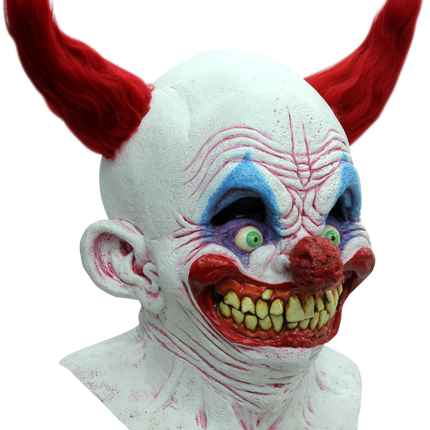 Chingo the Clown Mask- angled view