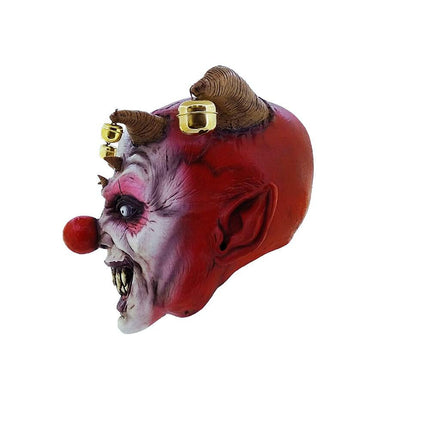 Jingle Jangle Clown Mask- side view