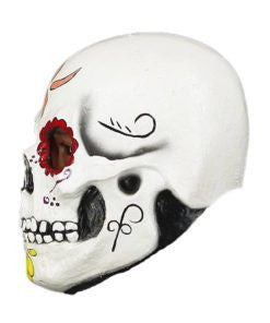 Catrina Skull Mask- left side view