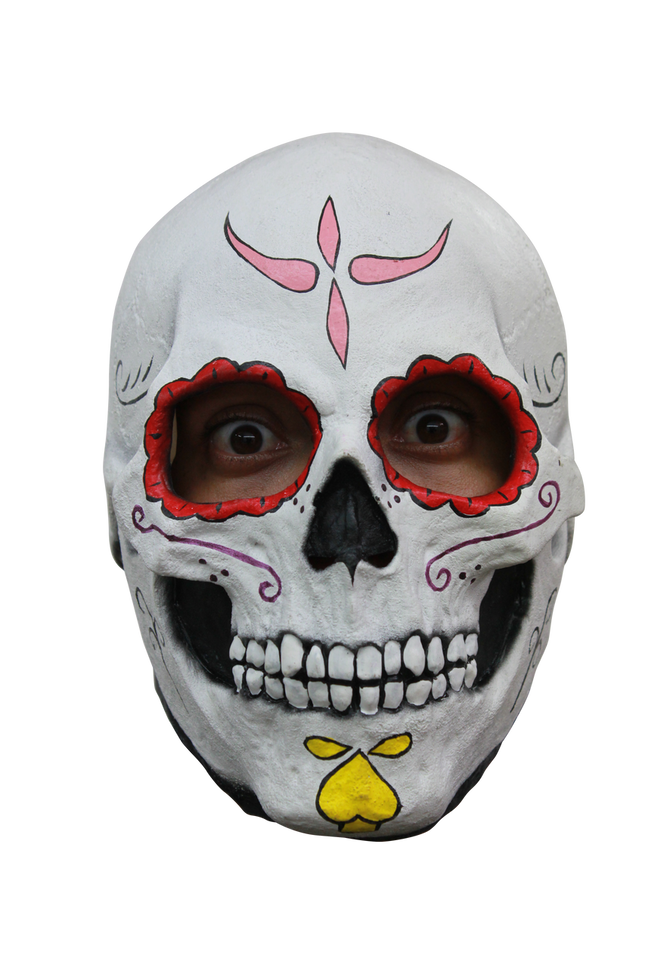 Catrina Skull Mask- front view