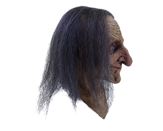 Hagatha Witch Mask- right side view