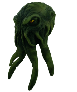 Cthulhu Mask-  angled view