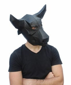 Low Poly Bull Mask