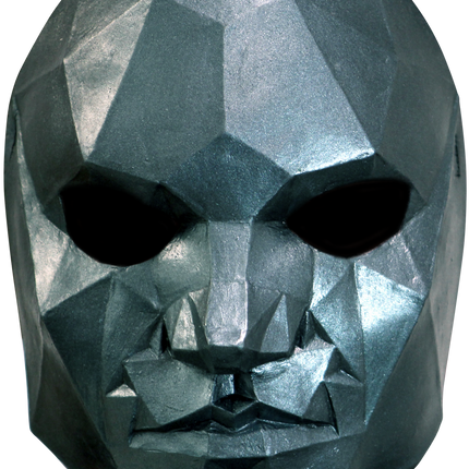 Low Poly Human Face Mask