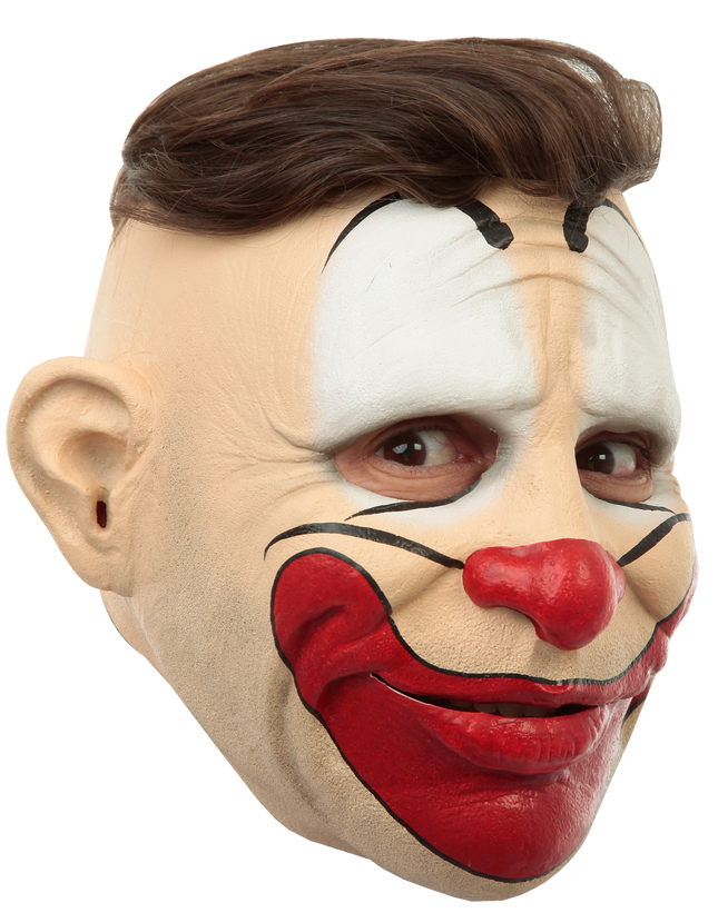 Friendly Clown (Customizable Hairstyle) Mask