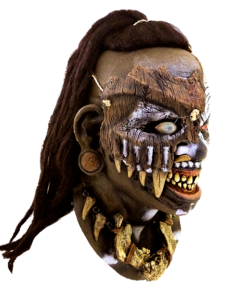 Voodoo Houngan Mask- angled view