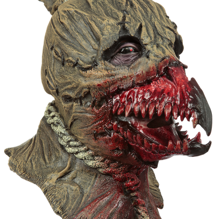 King of Crows Mask- angled view