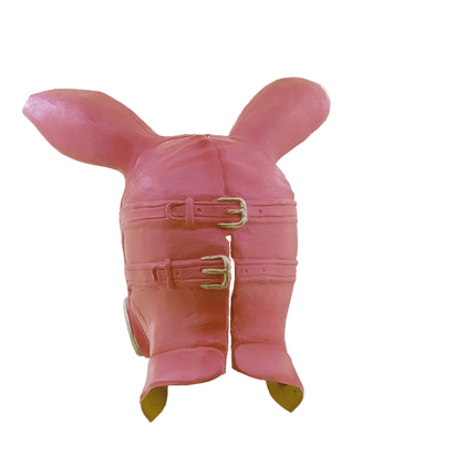 Kinky Bunny Gas Mask- back view