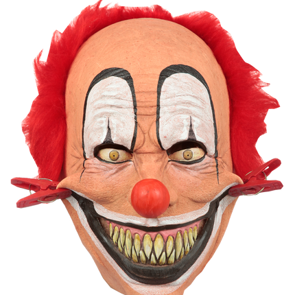 Tweezer Clown Deluxe Mask- front view