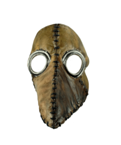 Brown Plague Doctor Mask- front view