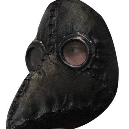 Black Plague Doctor Mask
