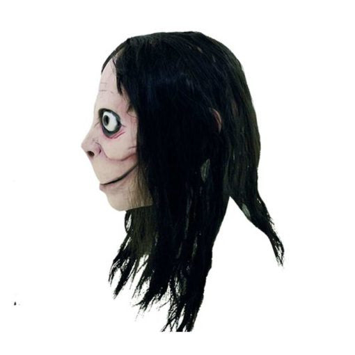 Creepypasta- Momo Mask- side view