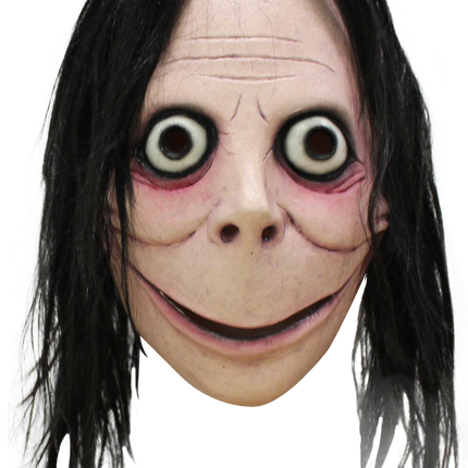 Creepypasta- Momo Mask- front view