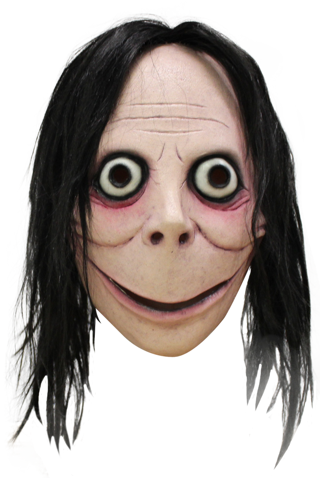 Creepypasta- Momo Mask- front view