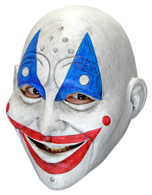 Clown Gang- J.E.T. Mask- front view