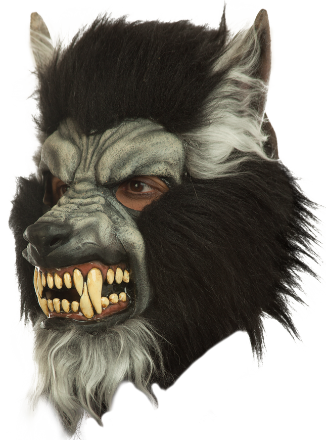 Gray Howling Mask