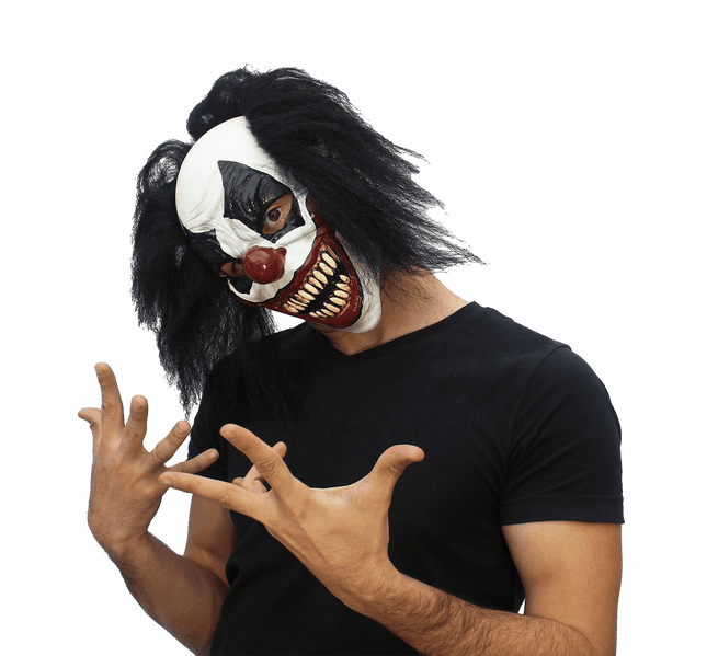 Darky the Clown Mask- worn by model