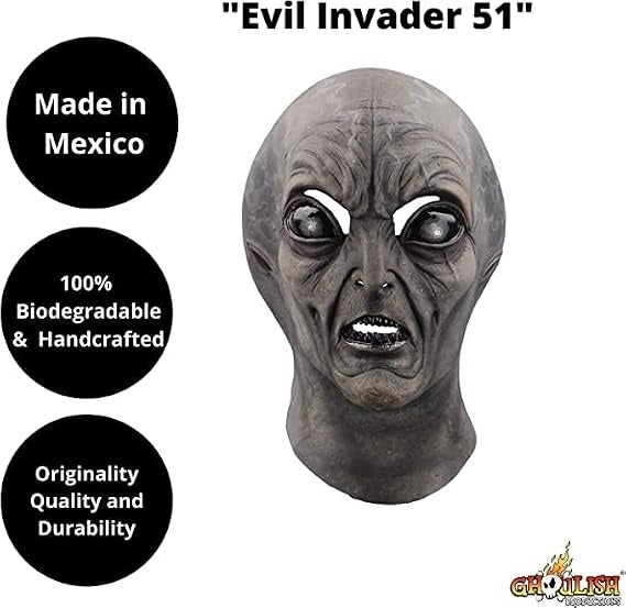 Evil Invader 51 Mask