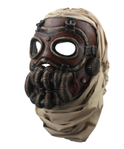 Desert Raider Mask- left angled view