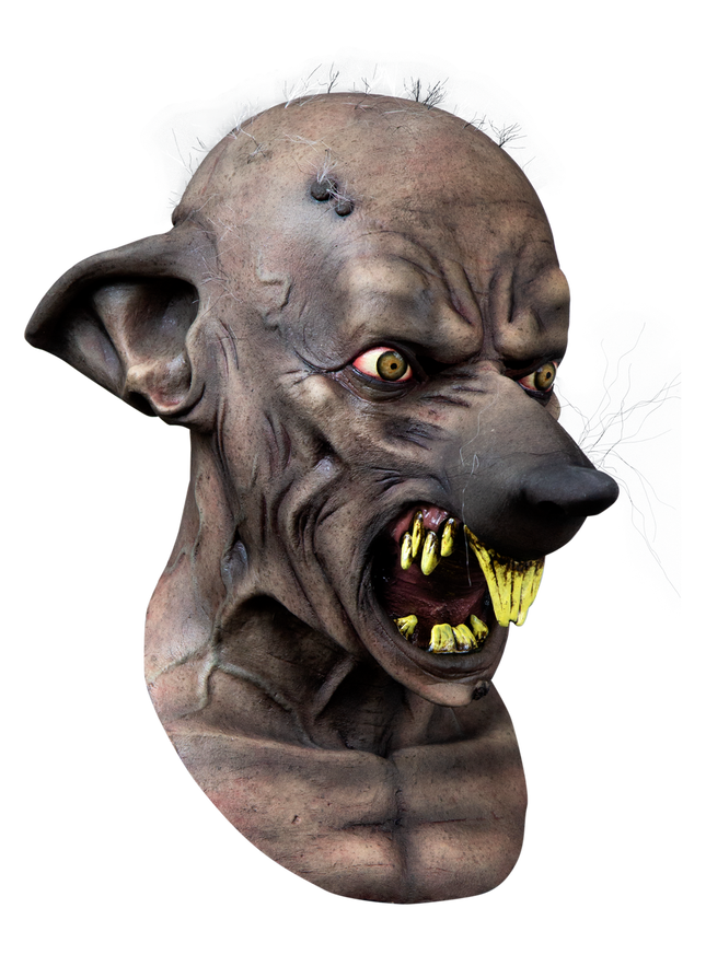 Ratman Mask- angled view