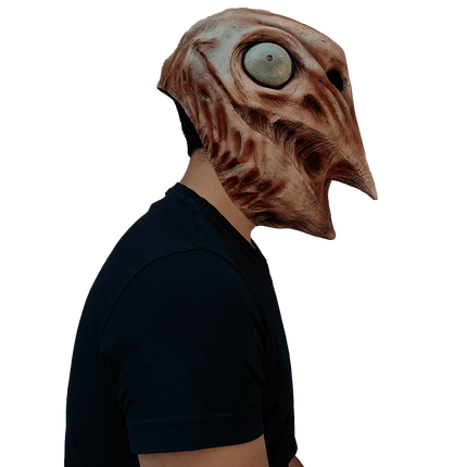 Big Charlie Mask- side view, worn by model