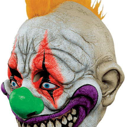 Prankster UV Neon Clown Mask