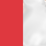 Clear with Red