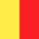 Red w/ Yellow