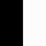 Black w/ White