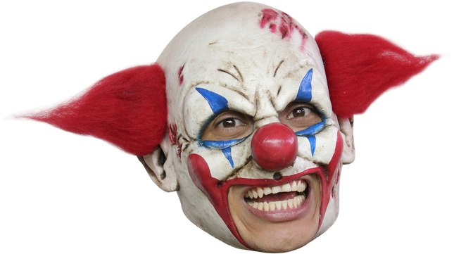 Clown Deluxe Chinless Mask