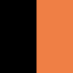 Black/ Orange