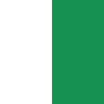 White/ Kelly Green