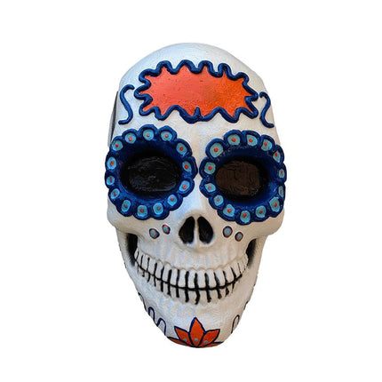 Blue Sugar Skull Prop- front view