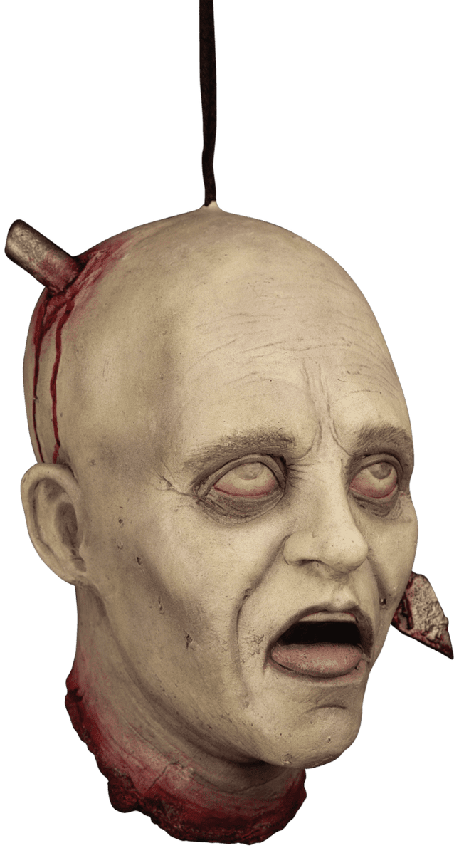 Decapitated Stabbed Head Prop