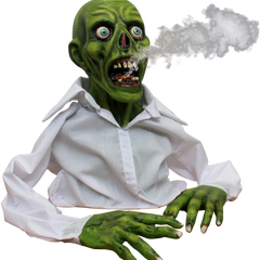 Green Zombie Display Image
