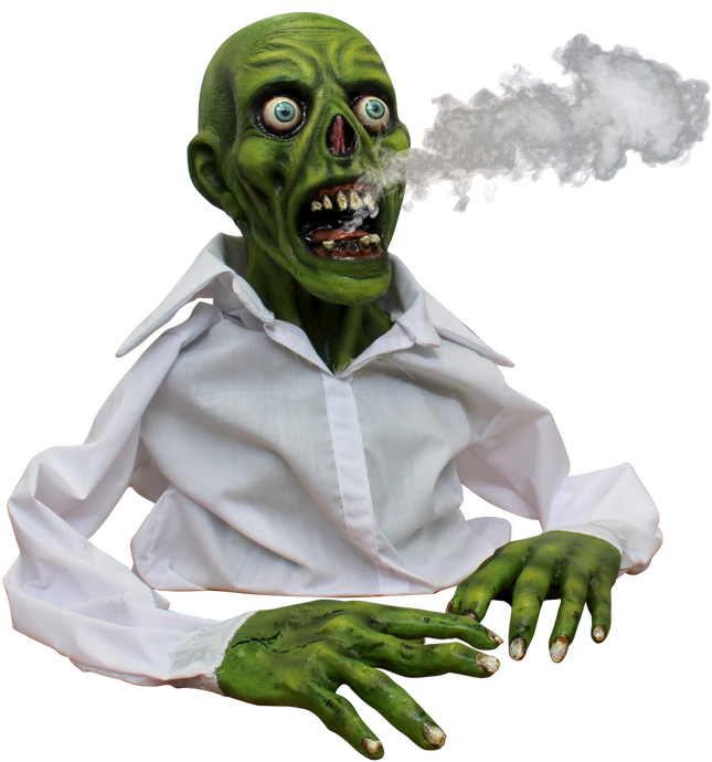 Green Zombie Display Image