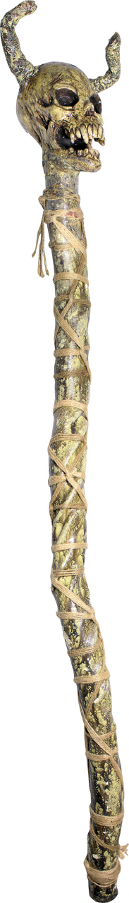 Crosier Totem Skull Staff