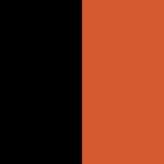 Black/ Orange