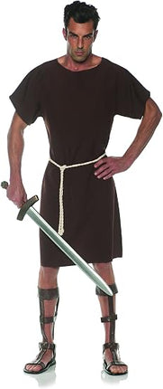 Underwraps Men's Brown Toga Adult Costume