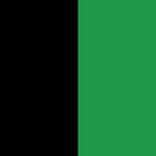 Black with Green