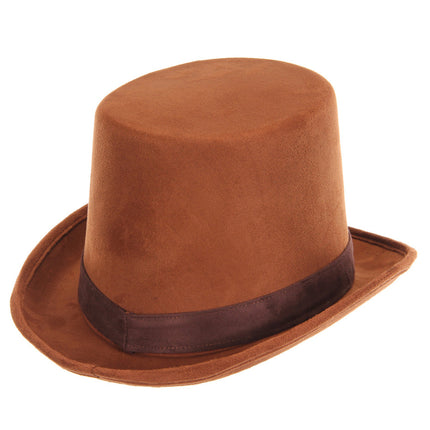 Brown Coachman Top Hat