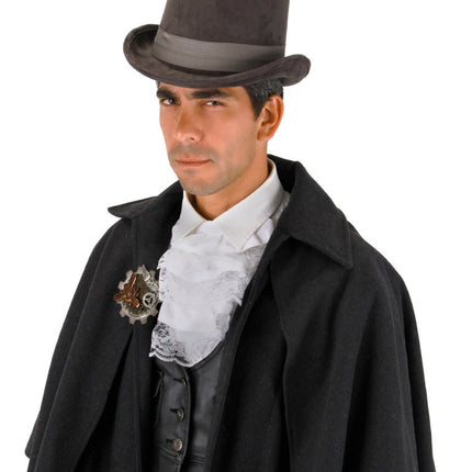 Gray Coachman Hat
