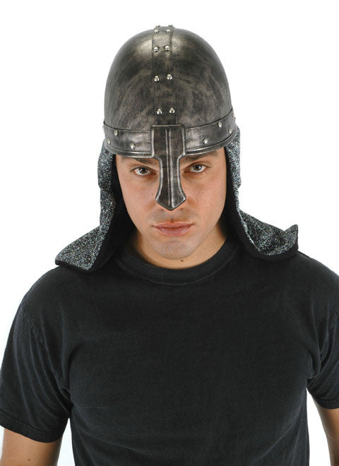 Black Knight Helmet- worn by model