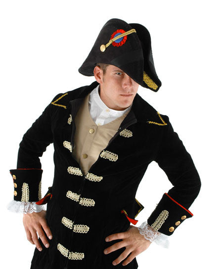 Admiral Bicorn Hat- worn by model